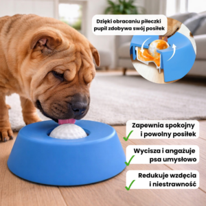 Chill Dog - miska wspierająca rozwój psa